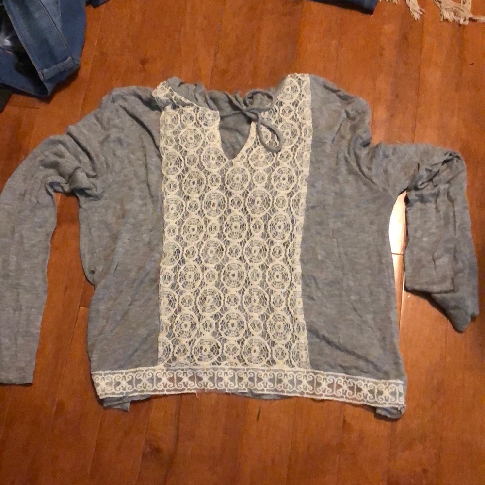 Gray hoodie